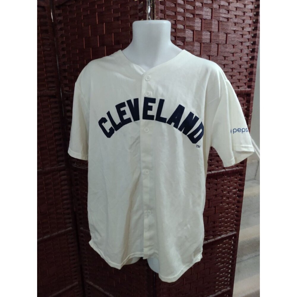 Cleveland Indians Bob Feller SGA Jersey Adult XL Retro Guardians Stitched #19